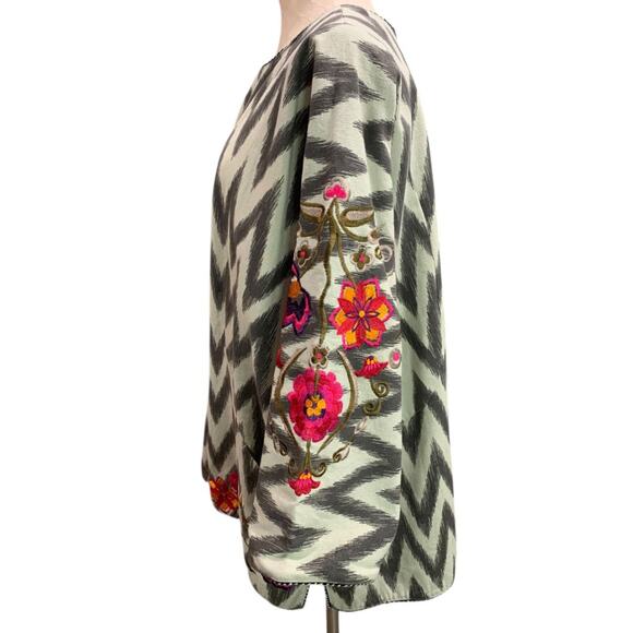 Size 2X Rara Avis by Iris Apfel Embroidered Jacket Womens Pockets - Picture 5 of 12